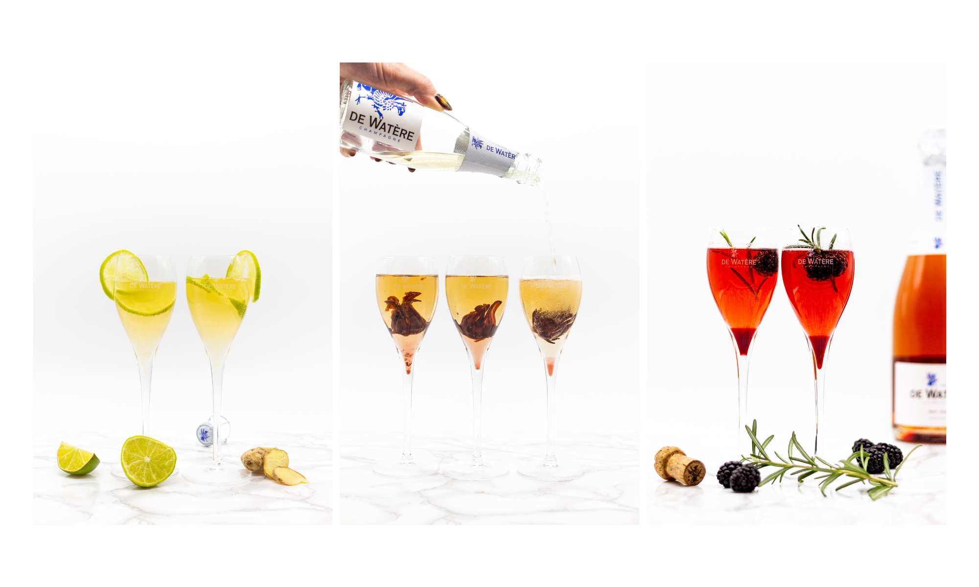 Indulge in Luxury: Elevate your Cocktail Game with De Watère Champagne